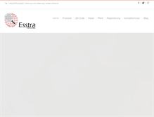 Tablet Screenshot of esstra.com